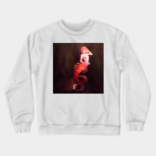 Cancer Crewneck Sweatshirt by lisaspiral